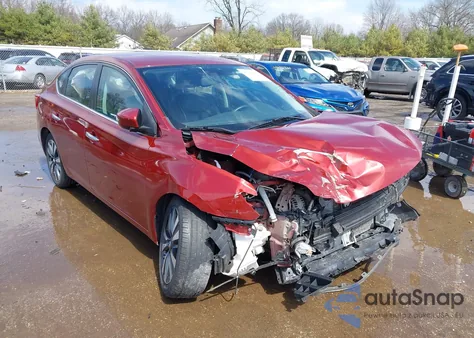 2017 Nissan Sentra Sl z USA, uszkodzony, nr VIN 3N1AB7AP7HY260726